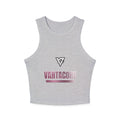 Rose Halftone Women's Racerback Tank