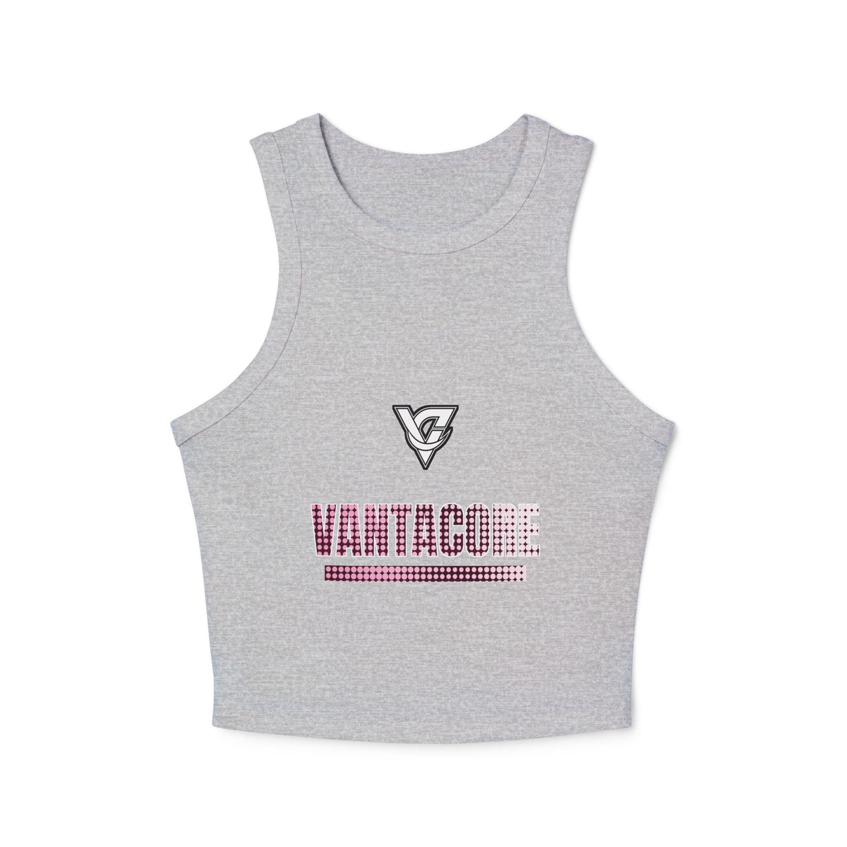 Rose Halftone Women's Racerback Tank