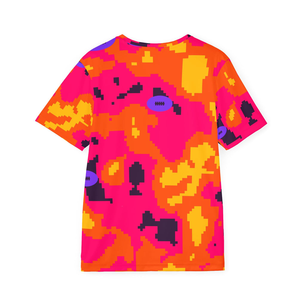 Football Berry Blast Pixel Camo Men's Sports Jersey