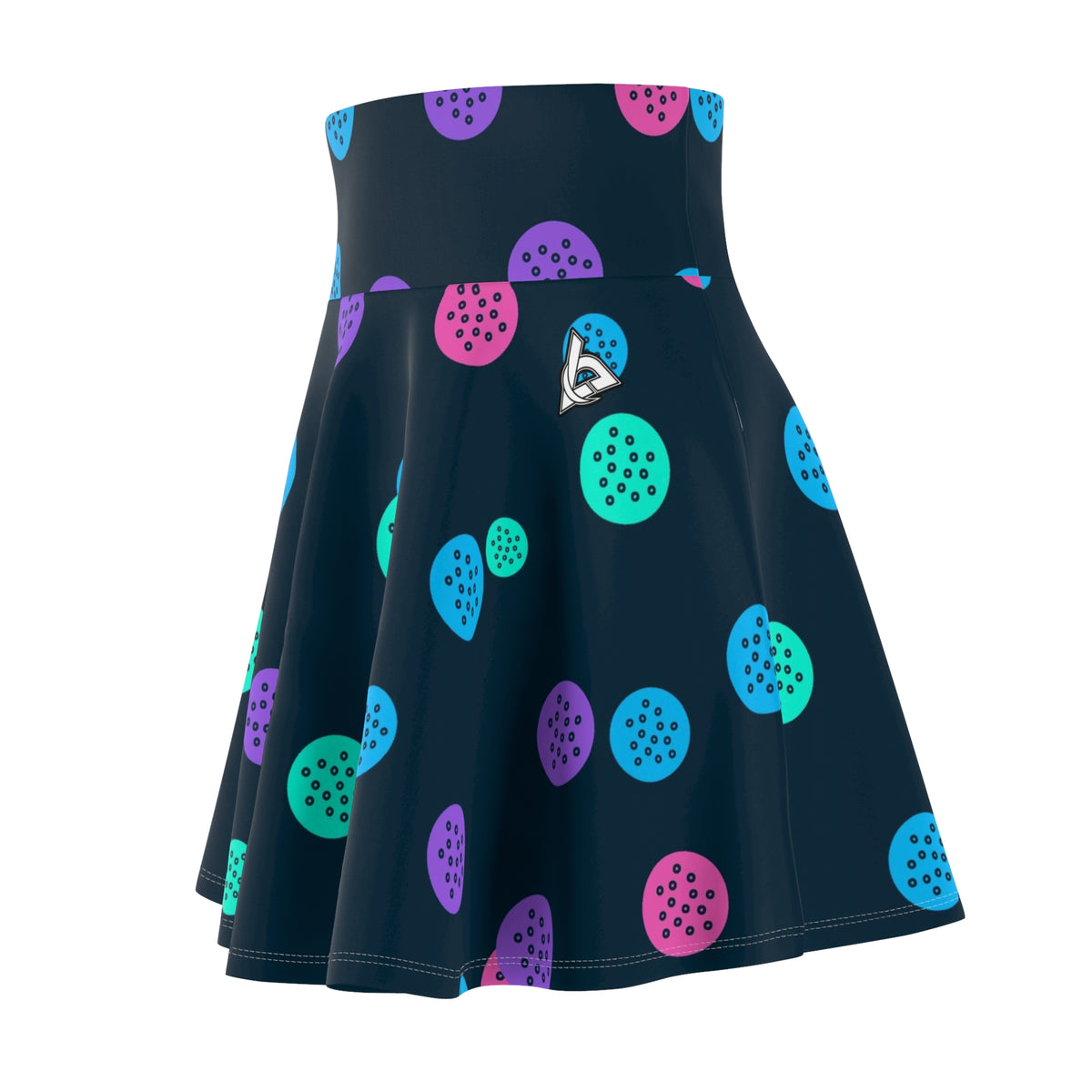 Golf Neon Lagoon Icon Storm Women's Athletic Skater Skirt