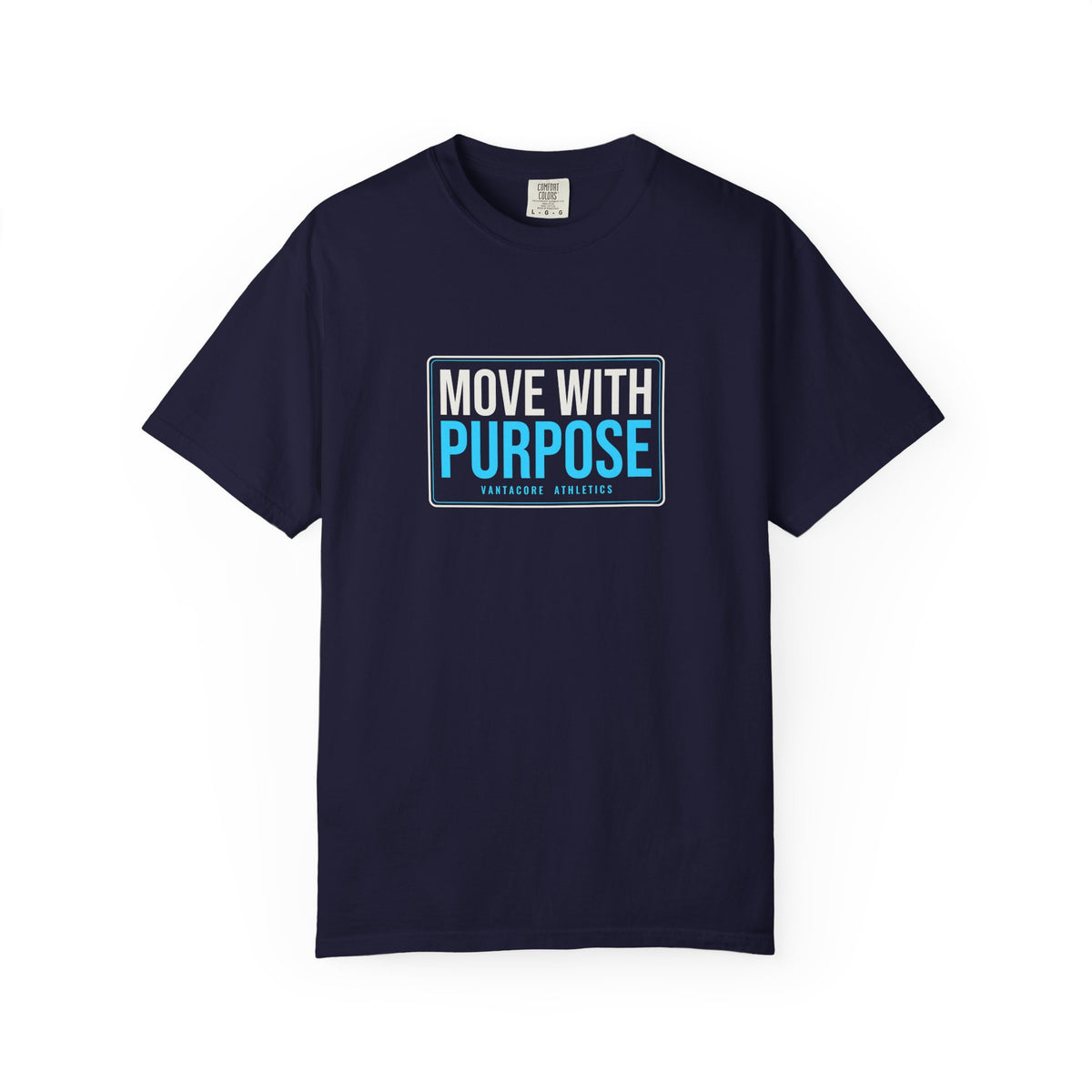 Move With Purpose | Women's Garment-Dyed Graphic Tee