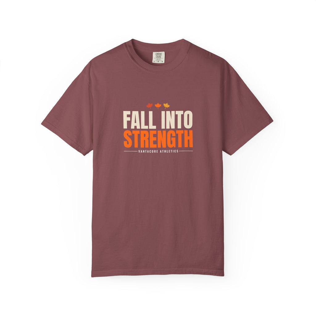 Fall Into Strength | Women's Garment-Dyed Graphic Tee