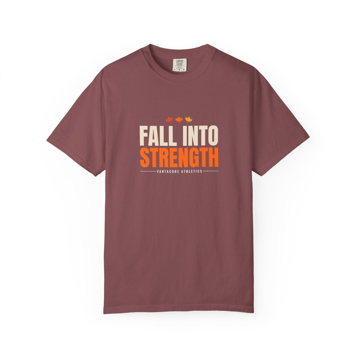 Fall Into Strength | Women's Garment-Dyed Graphic Tee