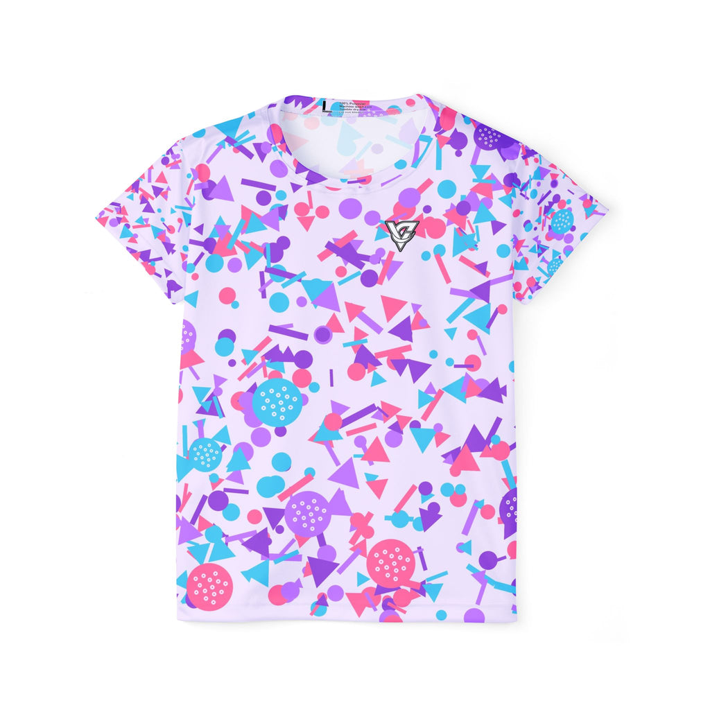 Golf Lilac Wave Confetti Pop Women's Sports Jersey