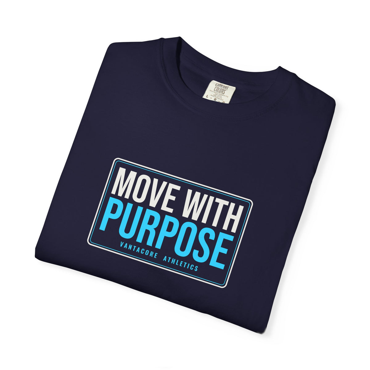 Move With Purpose | Women's Garment-Dyed Graphic Tee