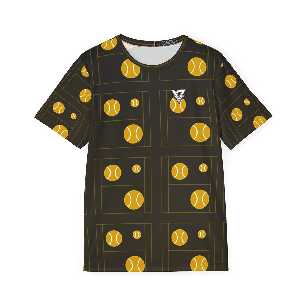 Tennis Gold Rush Baseline Seam Men's Sports Jersey