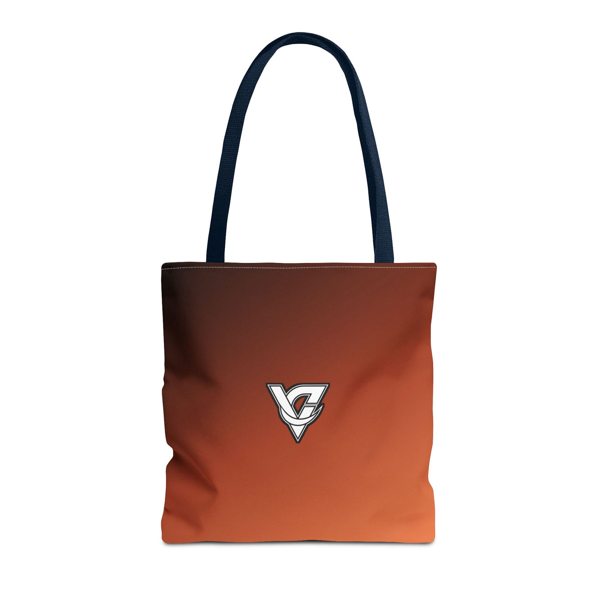 Terracotta Ombre Tote Bag — All-Over Print Gym & Everyday Tote