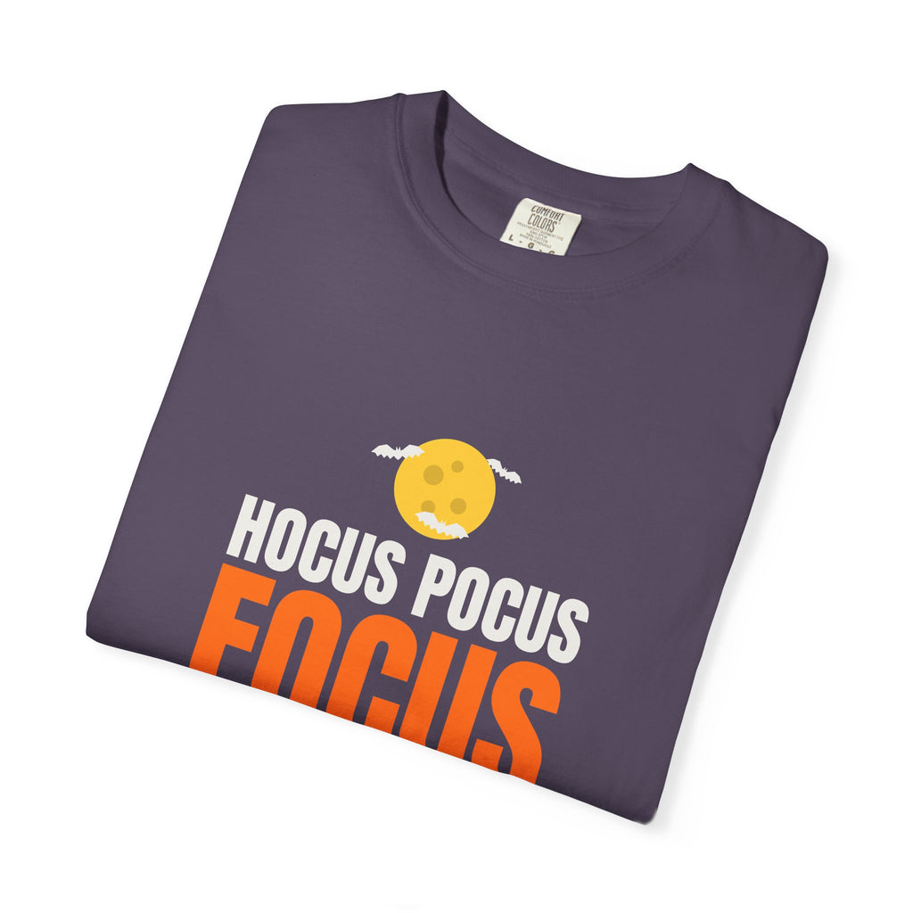 Hocus Pocus Focus | Women's Halloween Garment-Dyed Graphic Tee