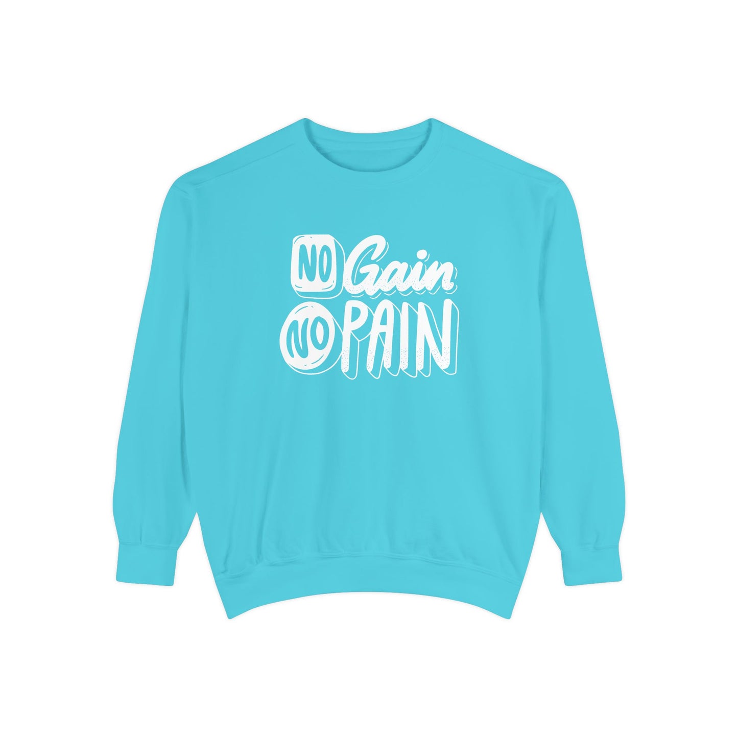 No Gain No Pain Sweatshirt | Motivational Fitness Crewneck