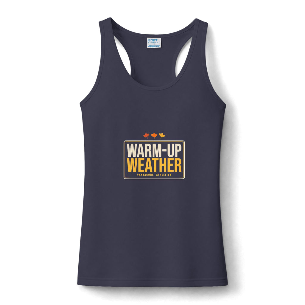 Warm-Up Weather | Women's Performance Racerback Tank