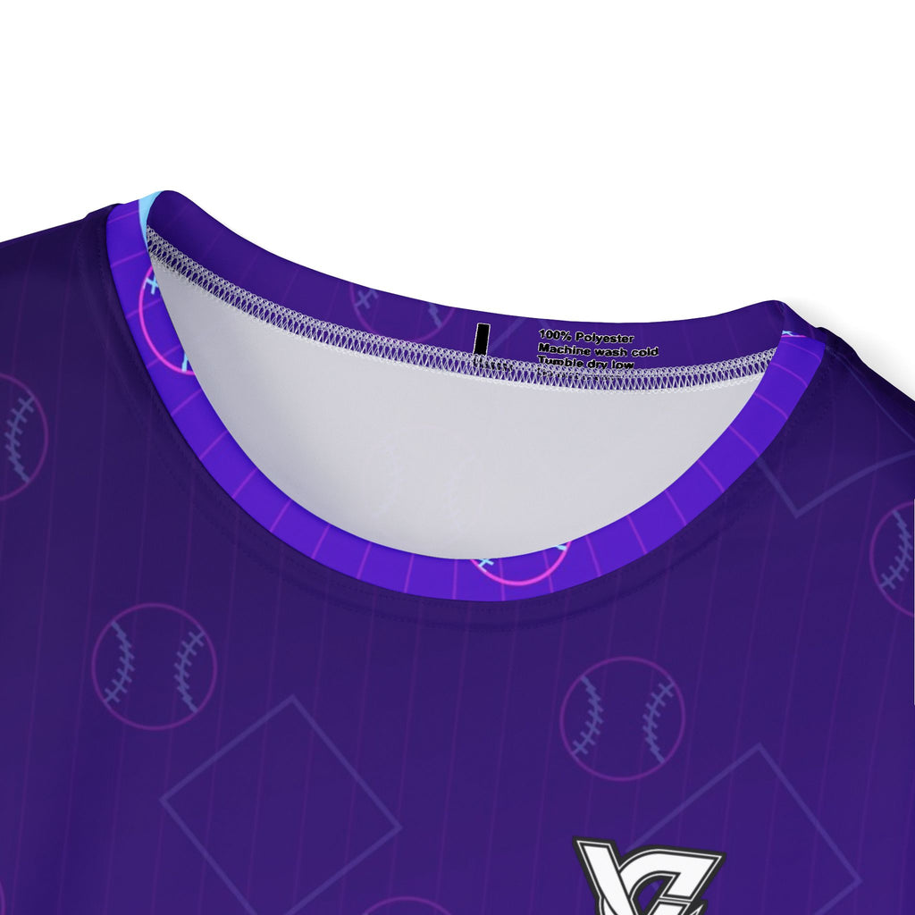 Baseball & Softball Ultra Violet Diamond Stitch Men's Sports Jersey
