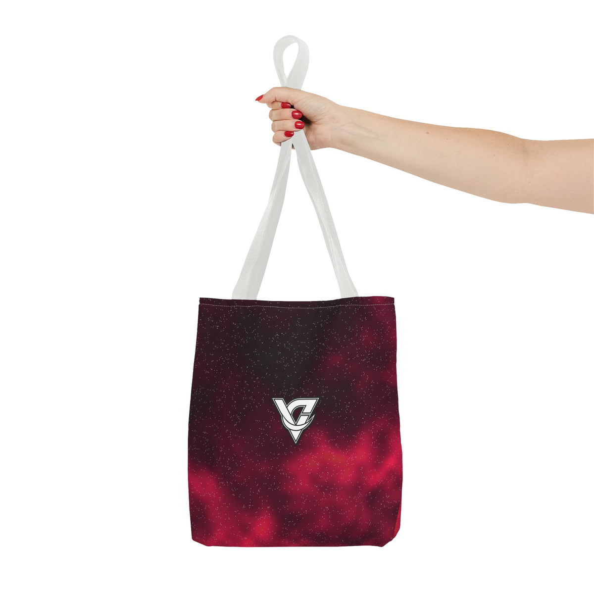 Infrared Galaxy Tote Bag — All-Over Print Gym & Everyday Tote