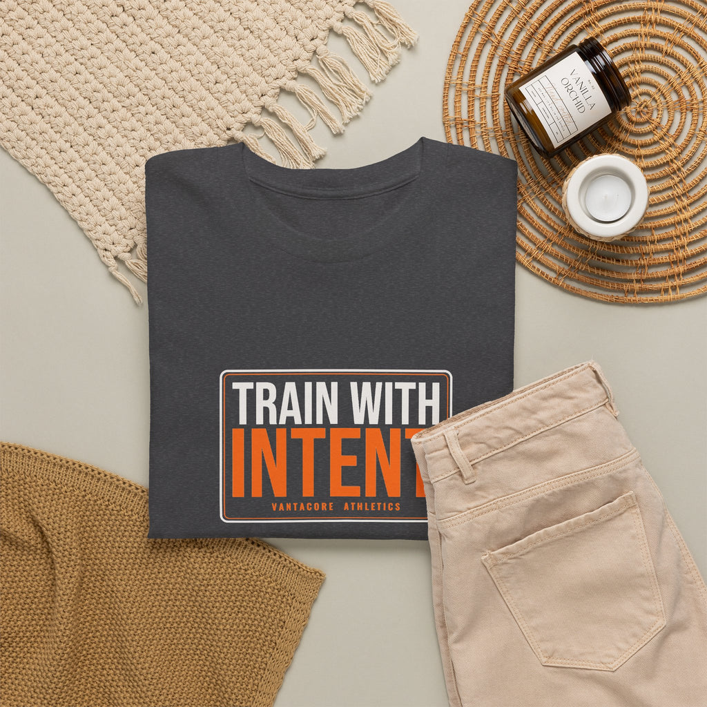 Train With Intent | Men's Graphic Gym T-Shirt