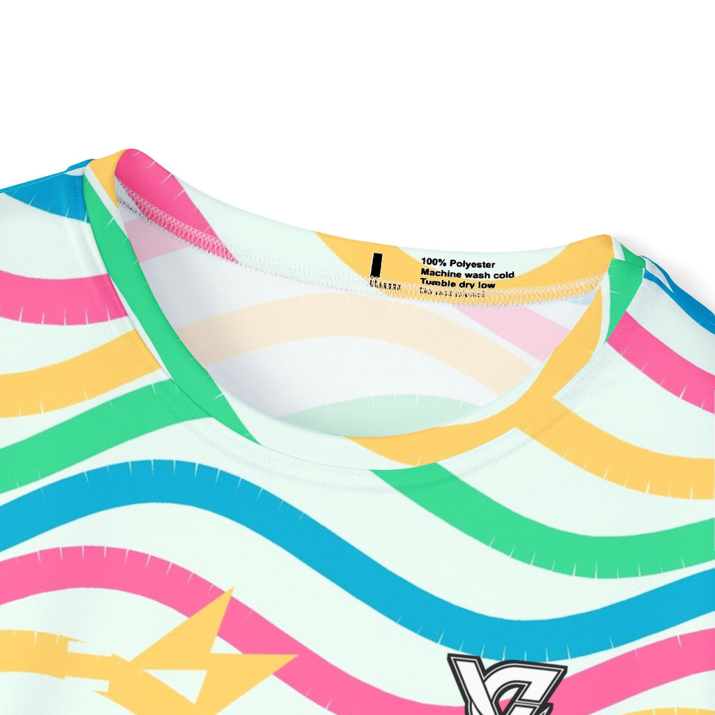 Running Mint Sorbet Wave Rider Men's Sports Jersey