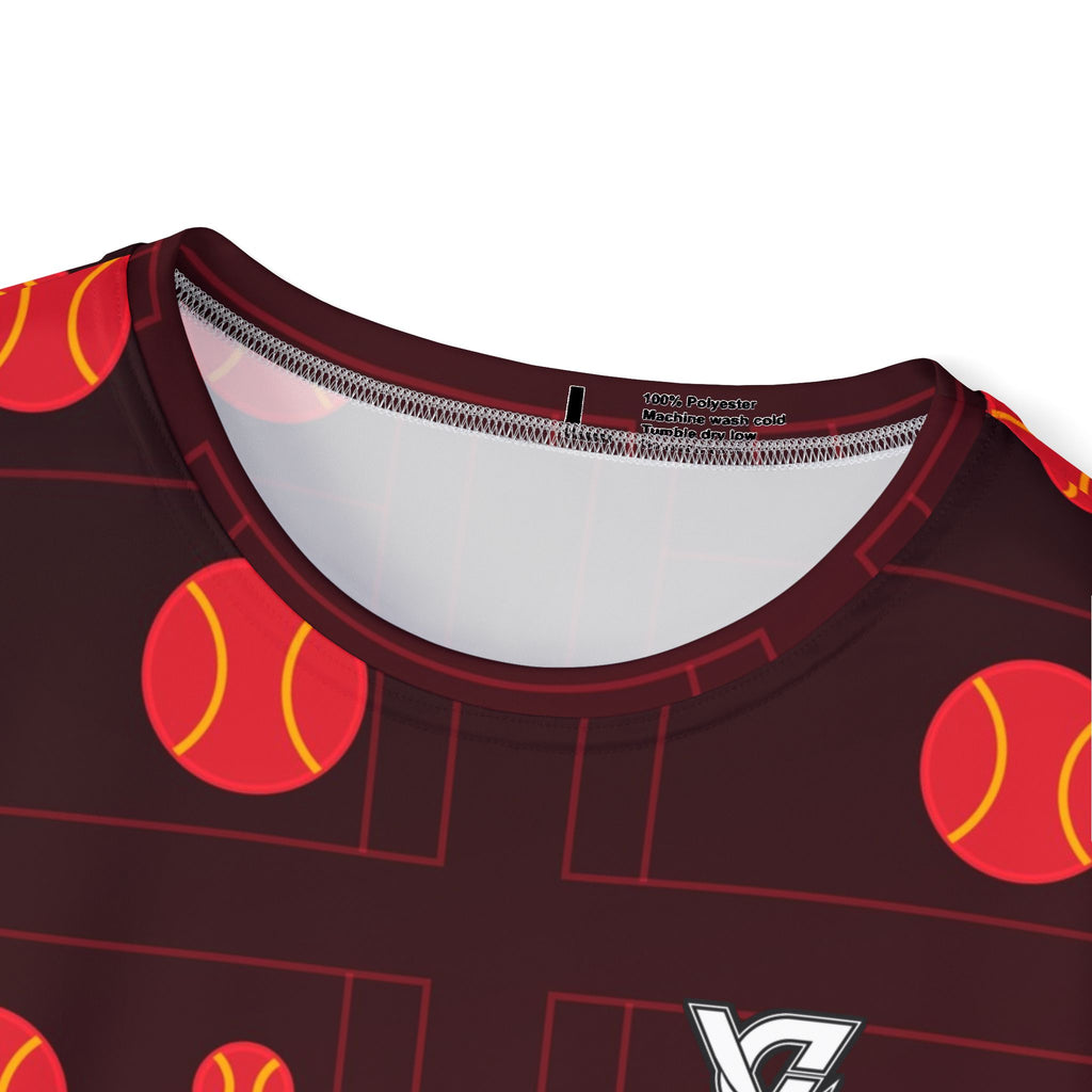 Tennis Crimson Blaze Baseline Seam Men's Sports Jersey