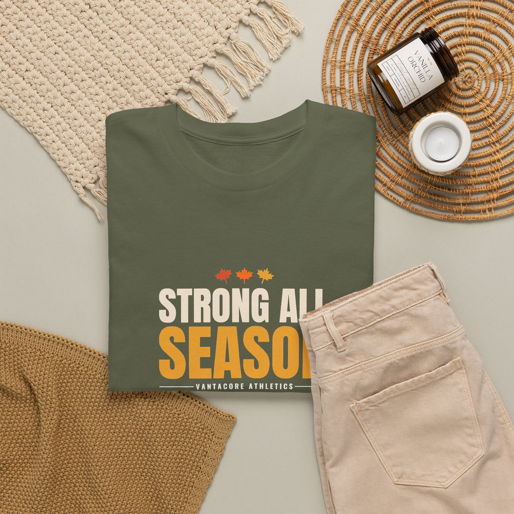 Strong All Season | Men's Graphic Gym T-Shirt