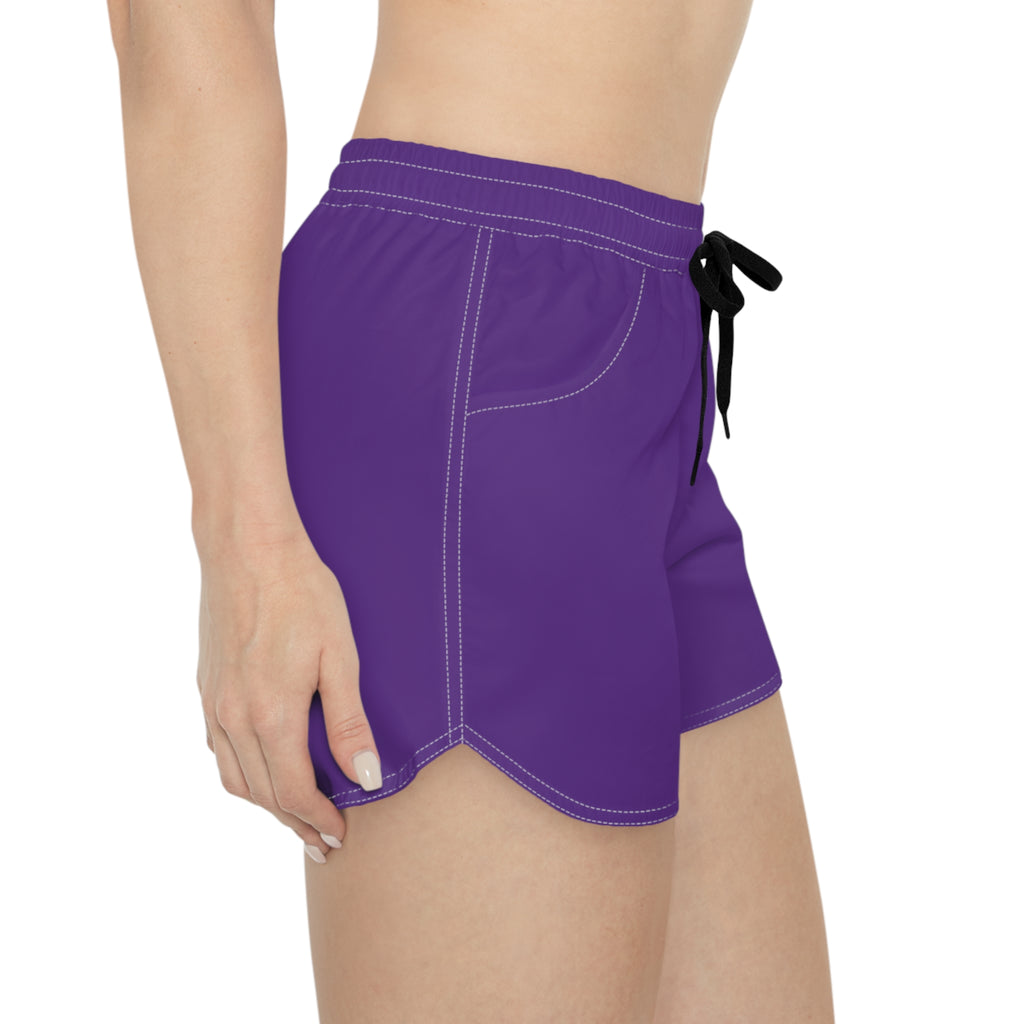 Women's Multipurpose Athletic Shorts with Pockets | Royal Purple Essential