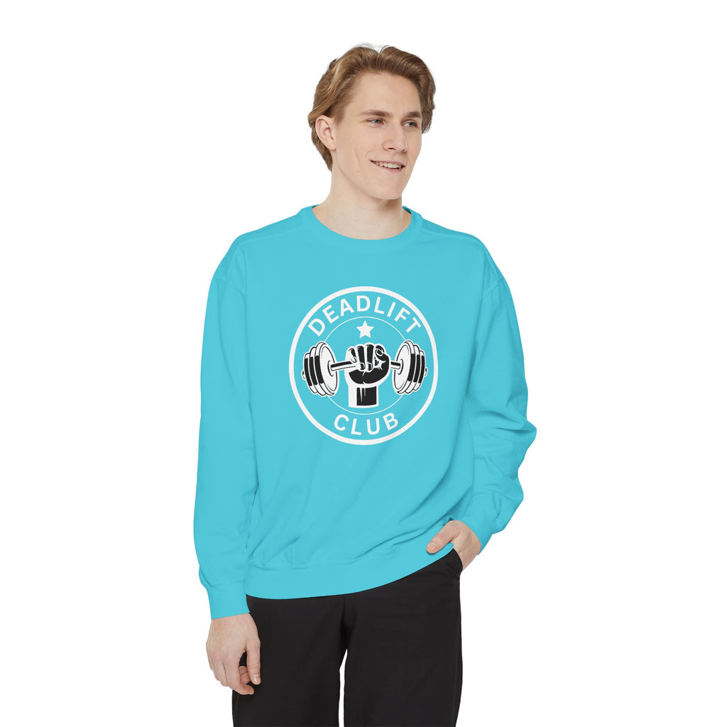 Deadlift Club Sweatshirt | Vintage Weightlifting Crewneck