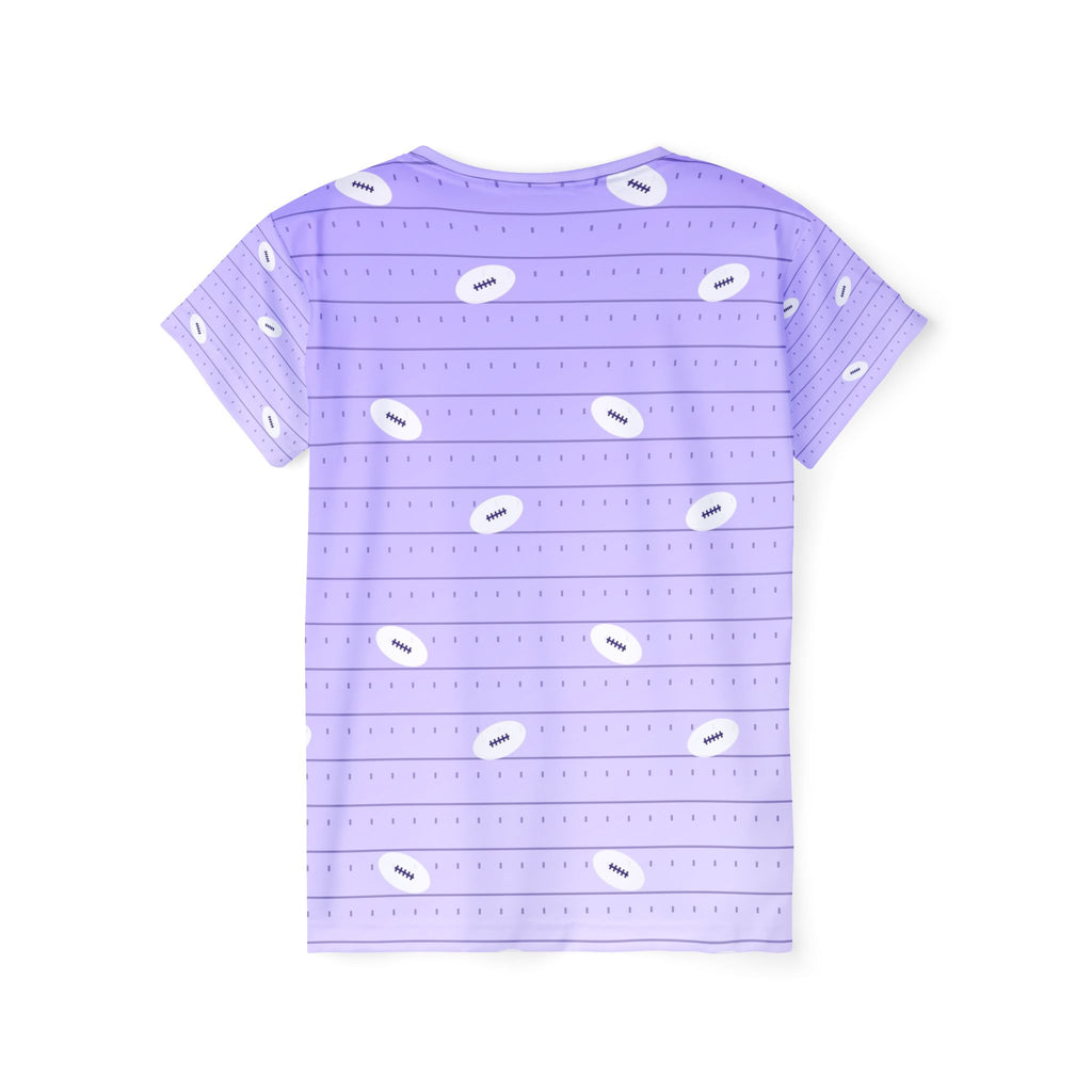 Football Lavender Mist Gridiron Women's Sports Jersey