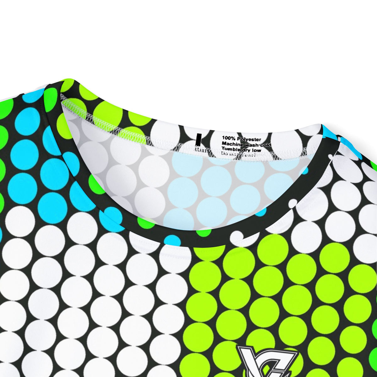 Football Lime Riot Halftone Pulse Men's Sports Jersey