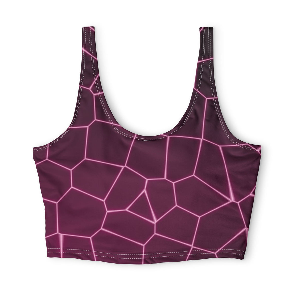 Berry Rift Sports Bra