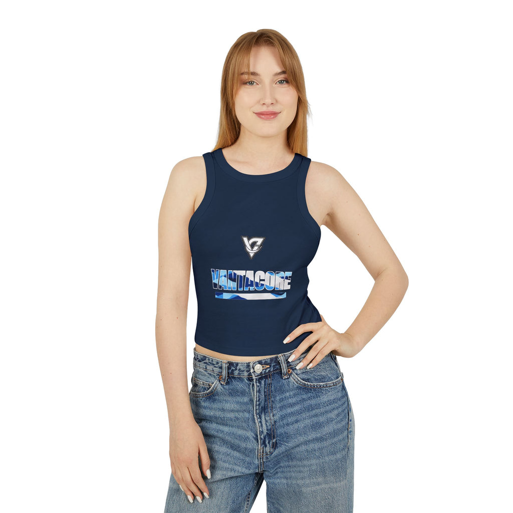 Ocean Brushstroke Women's Racerback Tank