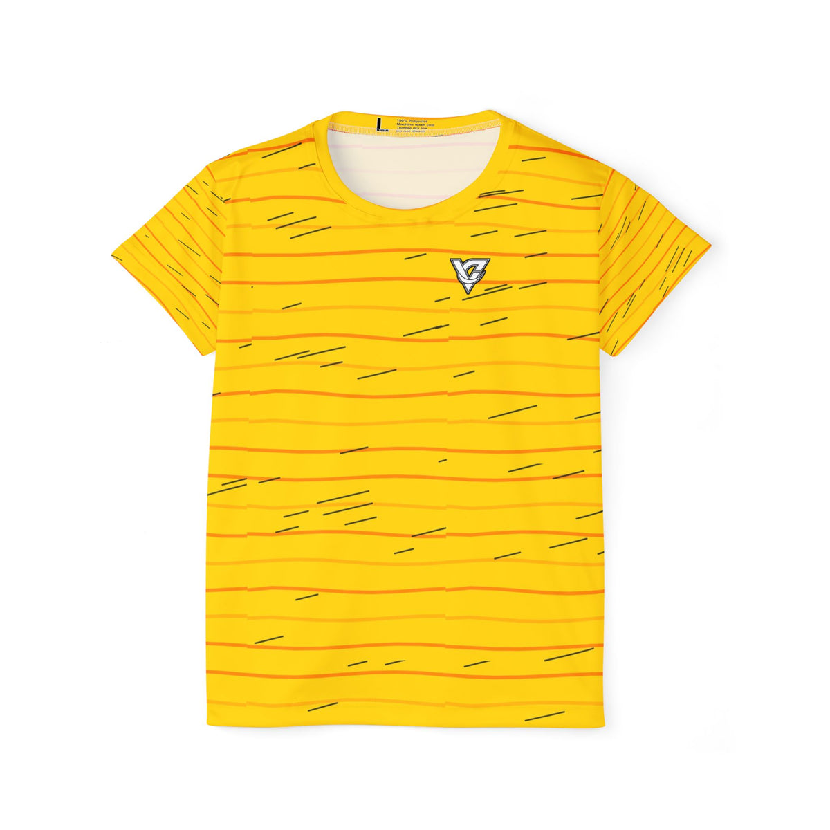 Running Neon Citrus Pace Lanes Women's Sports Jersey