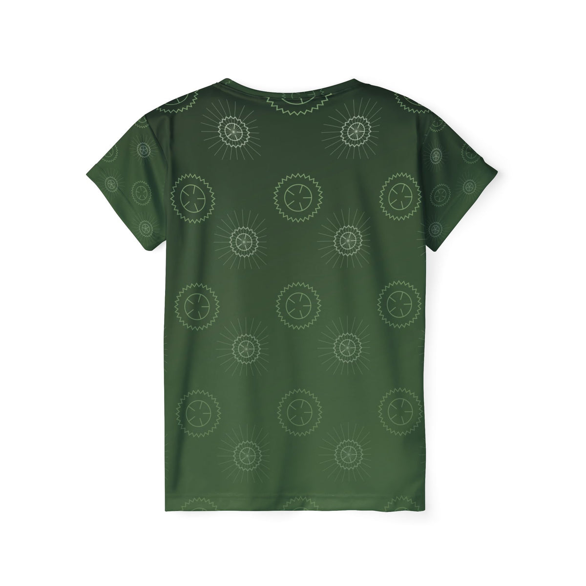Cycling Forest Camo Chainring Women's Sports Jersey