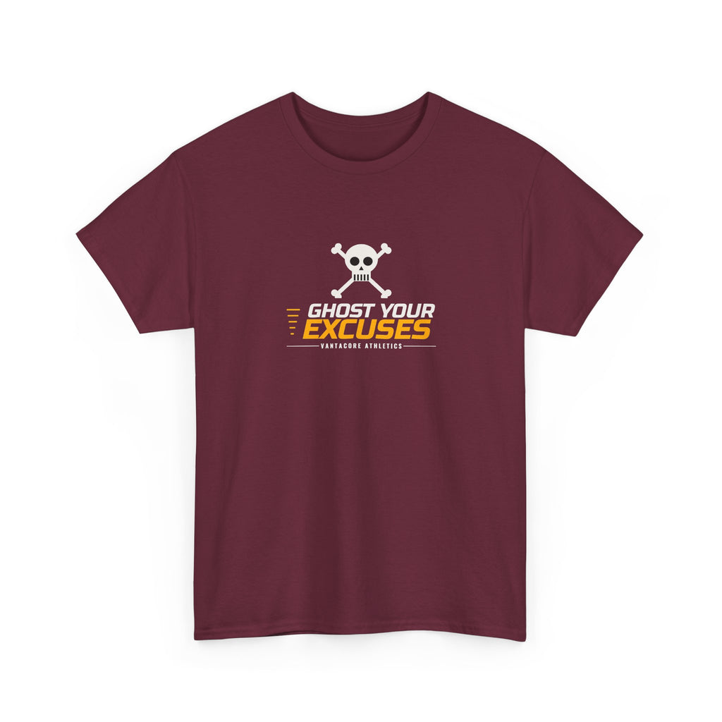 Ghost Your Excuses | Men's Halloween Graphic Gym T-Shirt