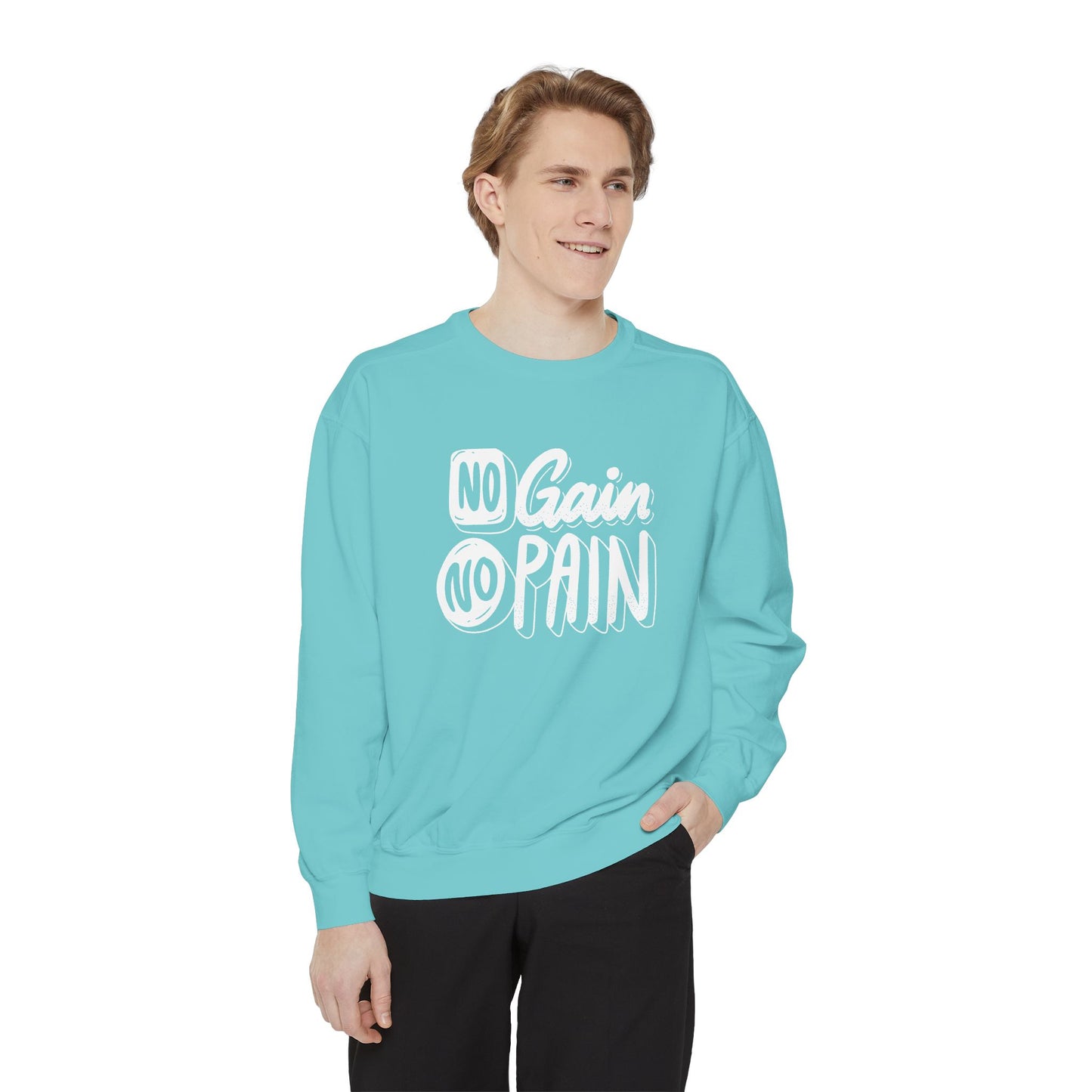 Copy of No Gain No Pain Sweatshirt | Motivational Fitness Crewneck