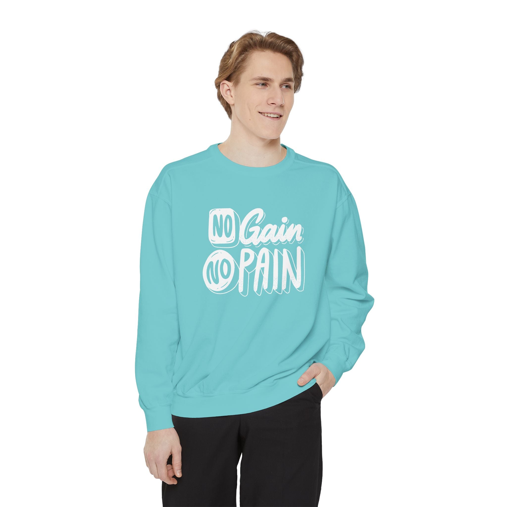 Copy of No Gain No Pain Sweatshirt | Motivational Fitness Crewneck