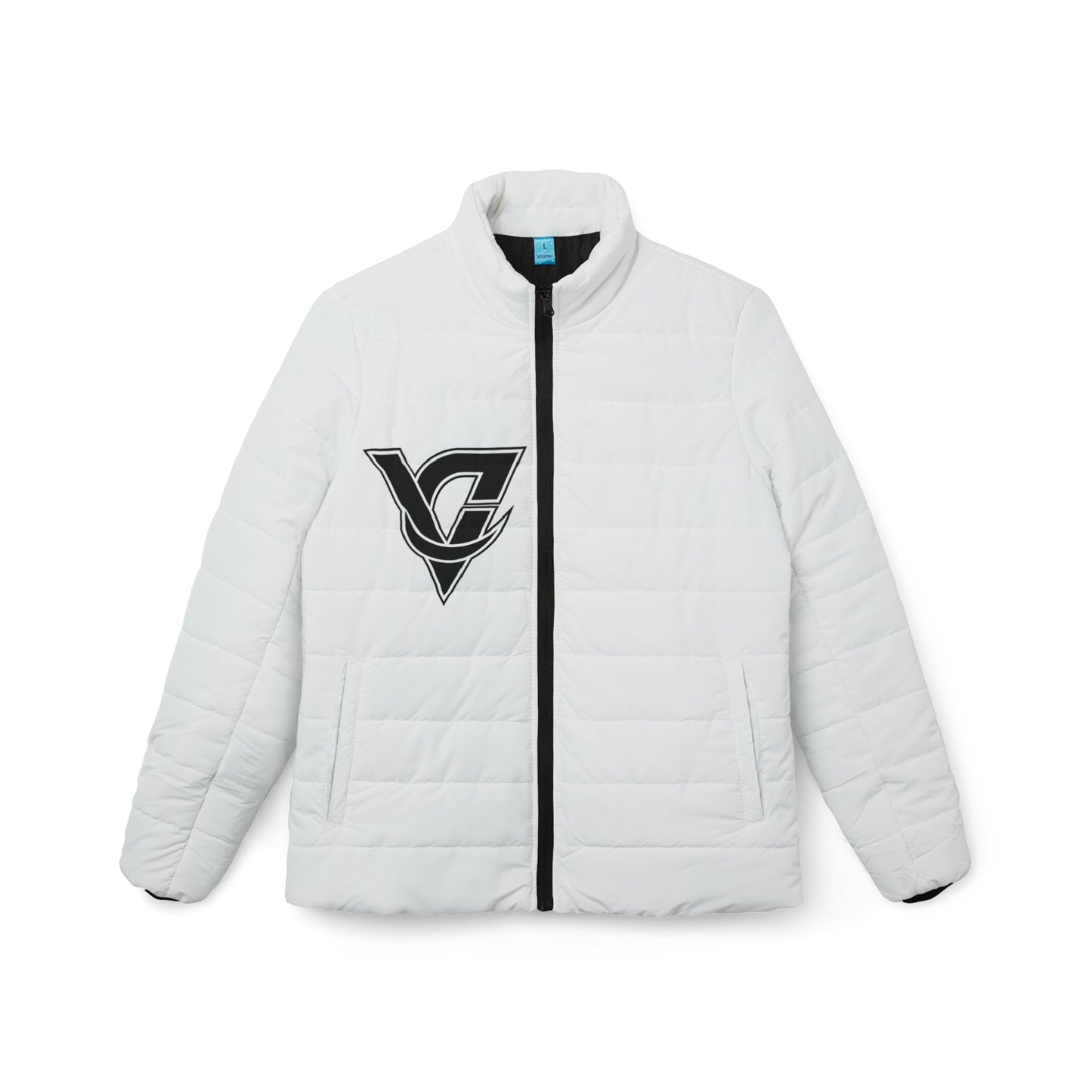 Vantacore Athletics Women’s Puffer Jacket — Logo Quilted Winter Coat