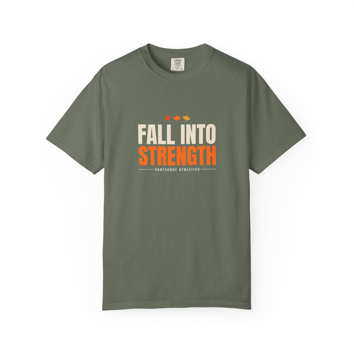 Fall Into Strength | Women's Garment-Dyed Graphic Tee