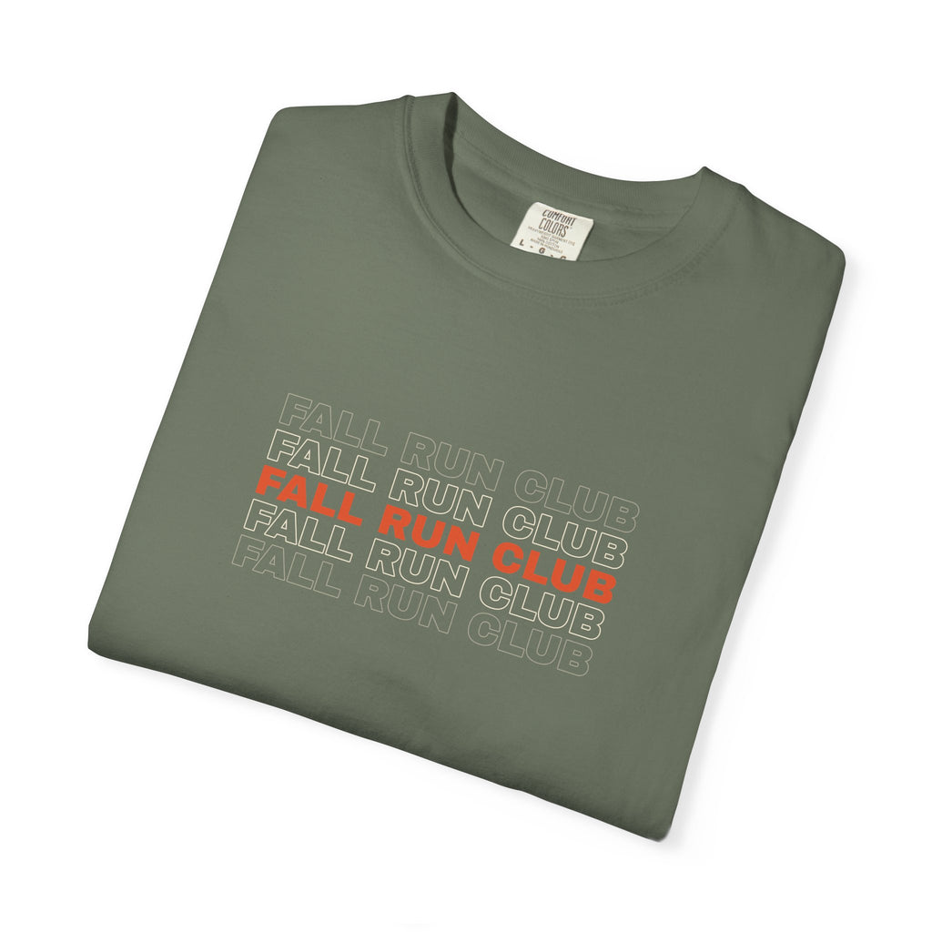 Fall Run Club | Women's Garment-Dyed Graphic Tee