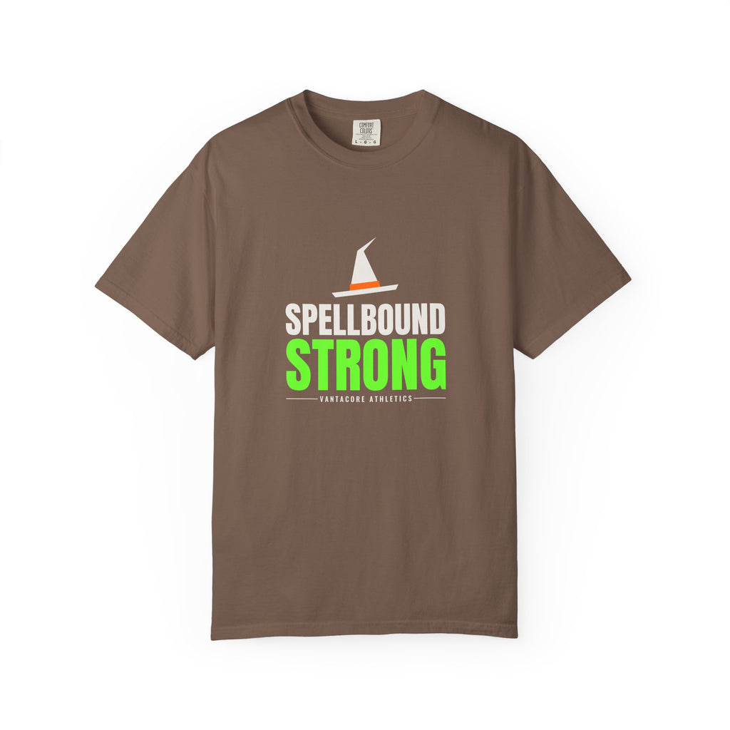 Spellbound Strong | Women's Halloween Garment-Dyed Graphic Tee
