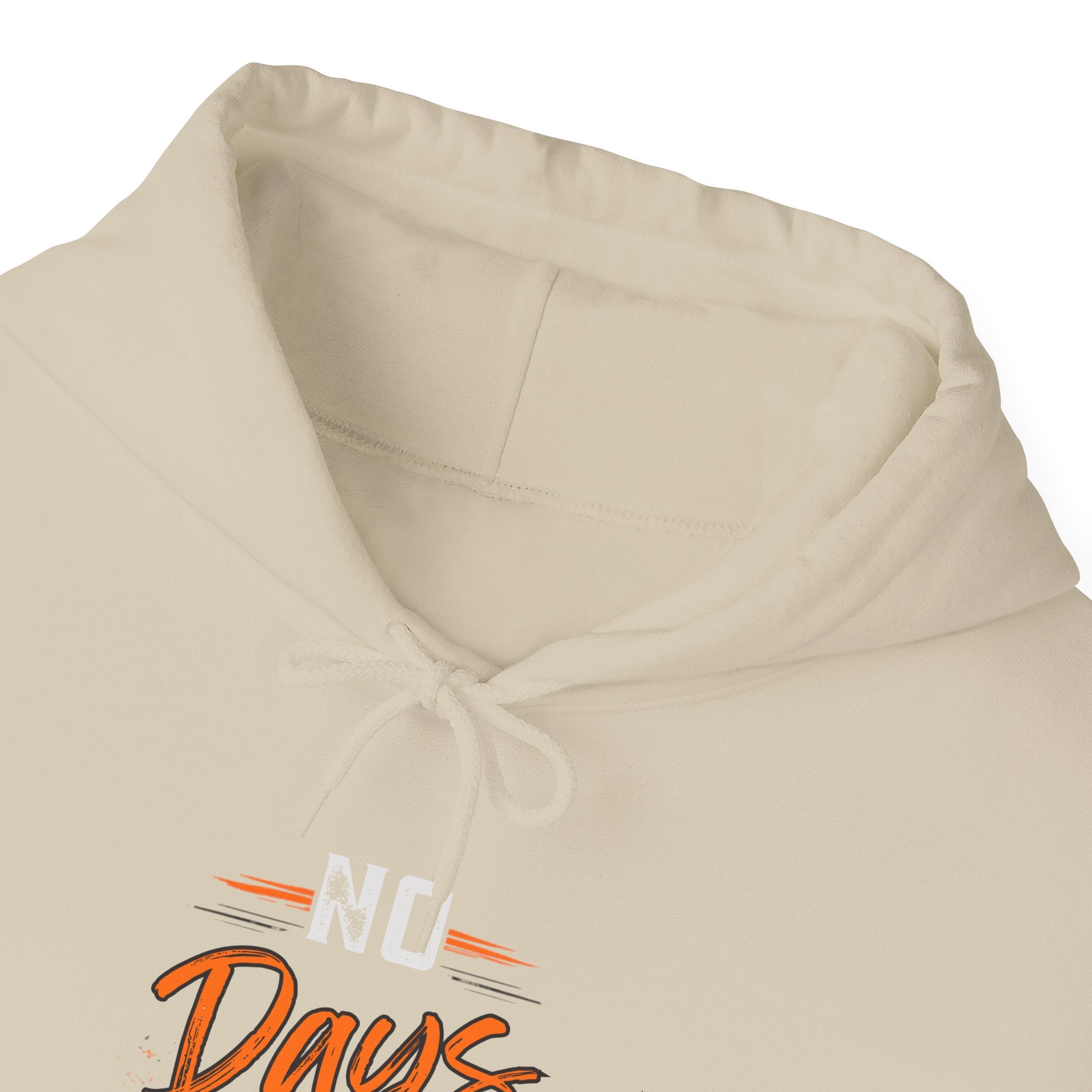 No Days Off | Heavy Hooded Sweatshirt