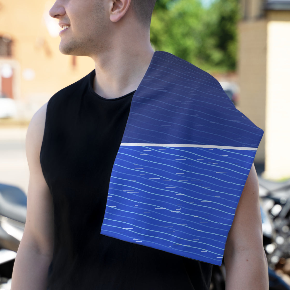 Running Royal Ice Pace Lanes Rally Towel