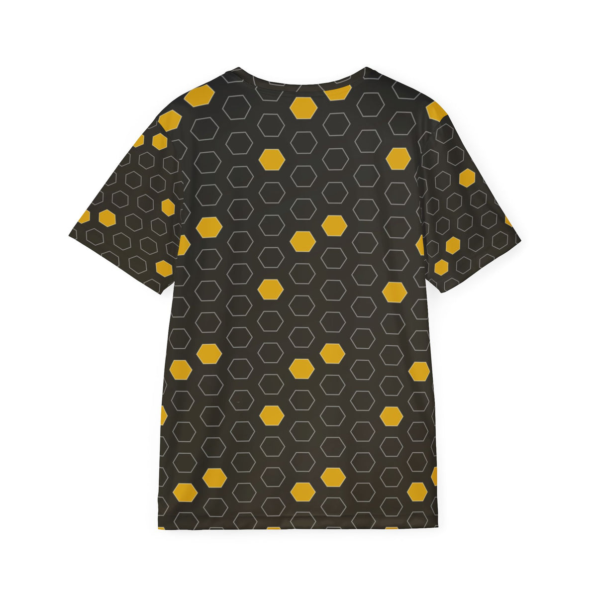 Soccer Gold Rush Hex Pitch Men's Sports Jersey
