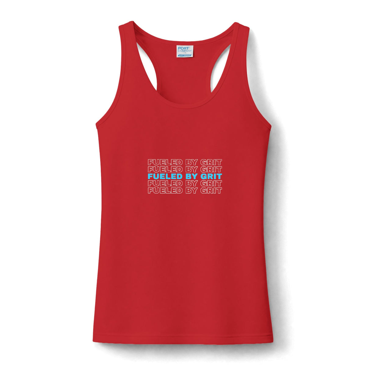 Fueled By Grit | Women's Performance Racerback Tank