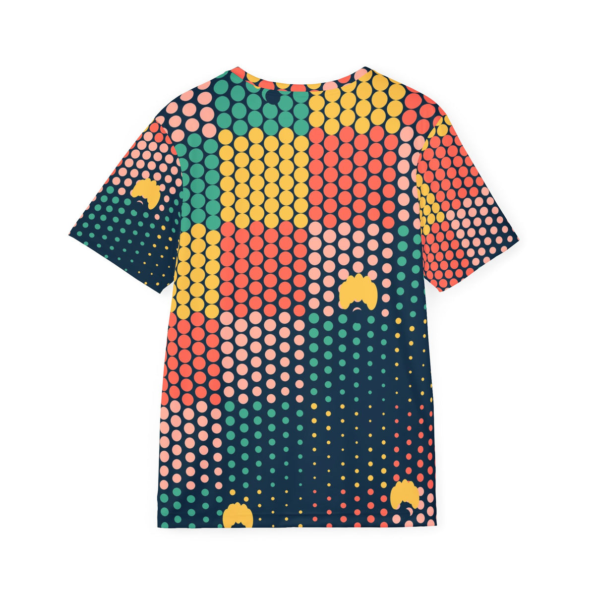 Yoga Coral Reef Halftone Pulse Men's Sports Jersey