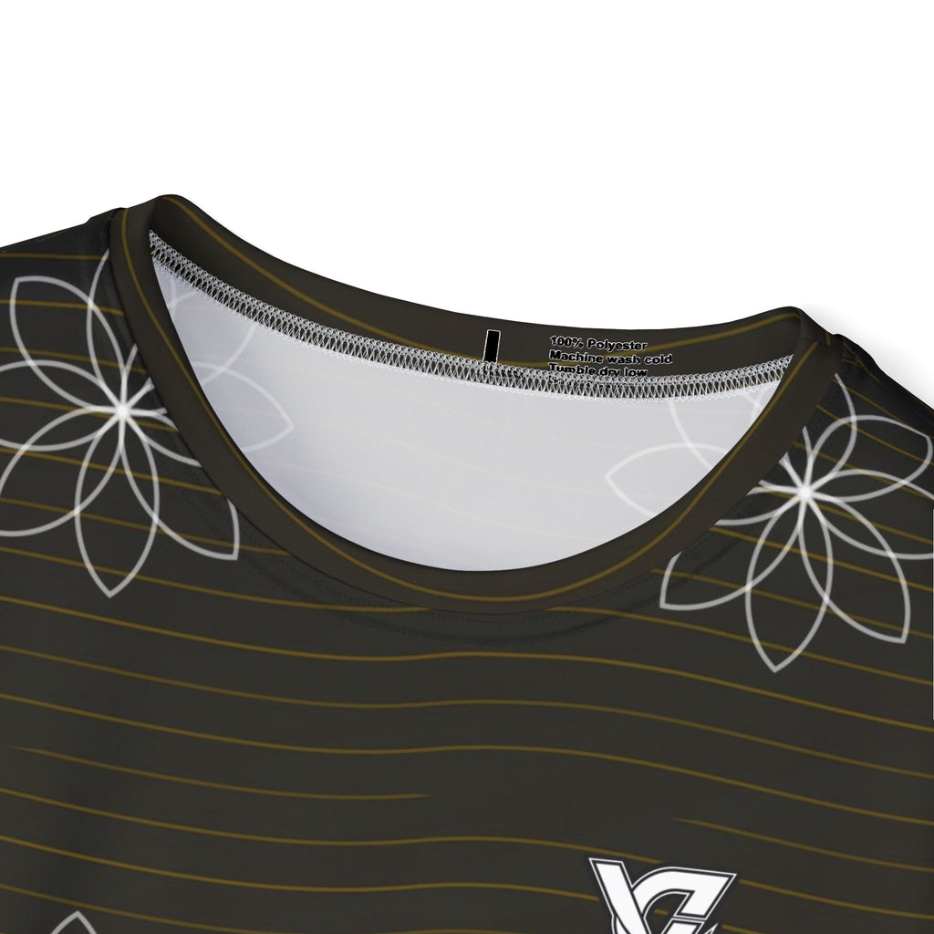 Yoga Gold Rush Flow Lotus Men's Sports Jersey