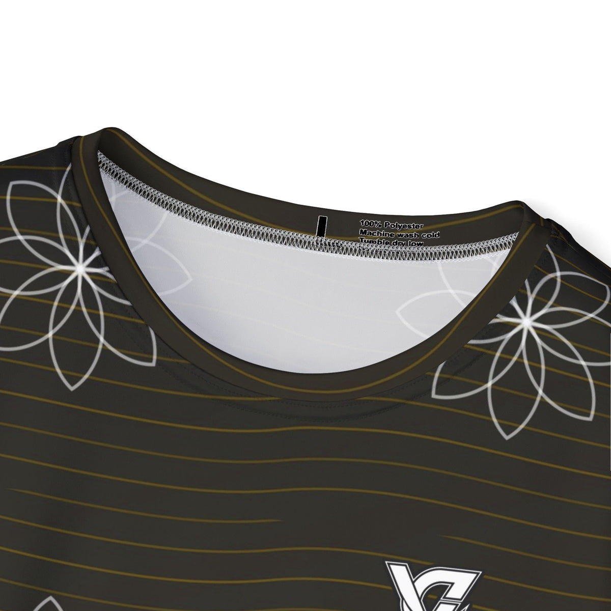 Yoga Gold Rush Flow Lotus Men's Sports Jersey
