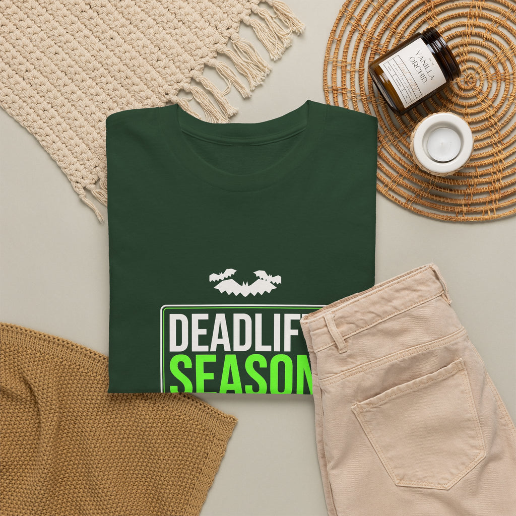 Deadlift Season | Men's Halloween Graphic Gym T-Shirt