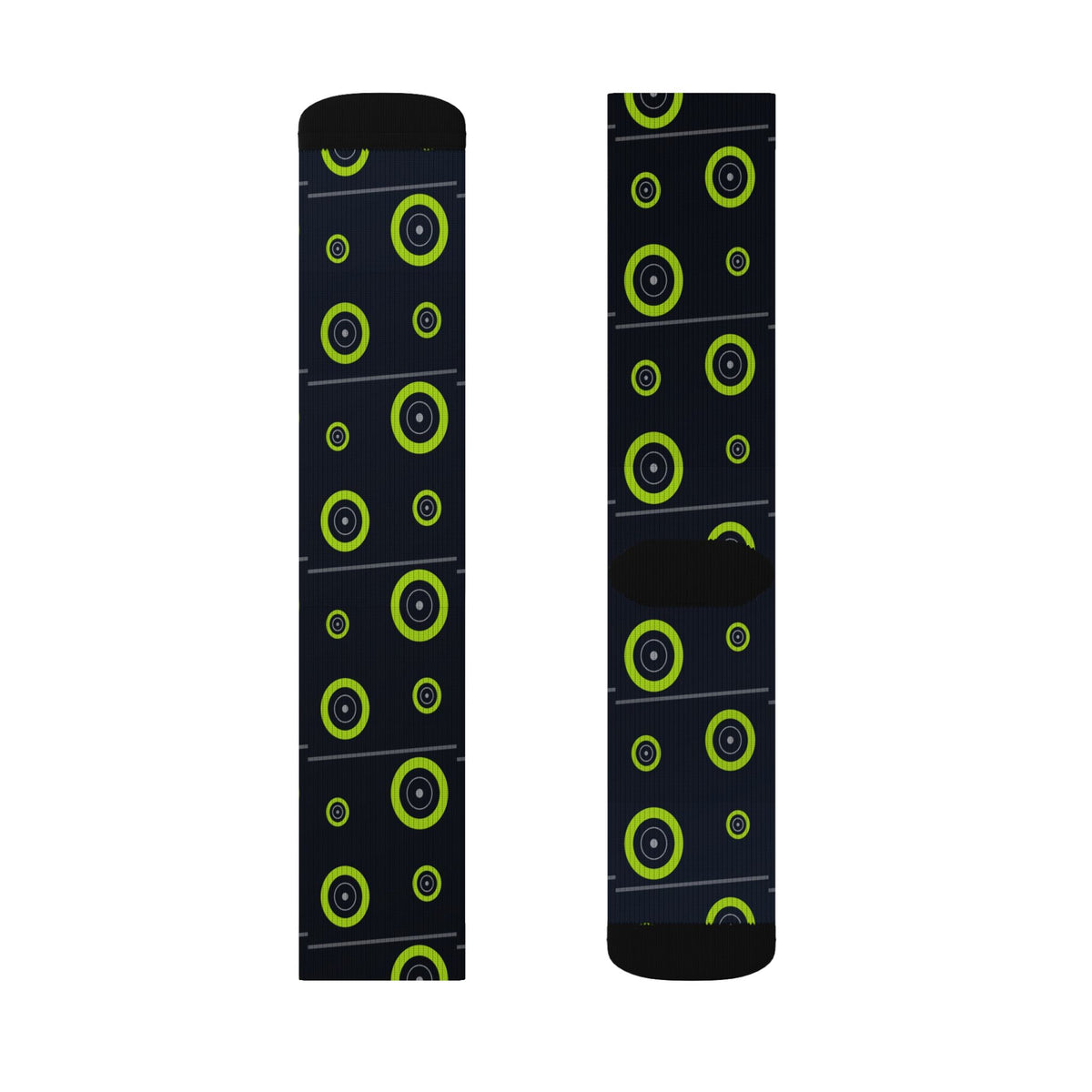 Training & Gym Volt Night Iron Plate Athletic Crew Socks