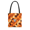 Pumpkin Mosaic Tote Bag — All-Over Print Gym & Everyday Tote