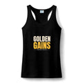 Golden Gains | Women's Performance Racerback Tank