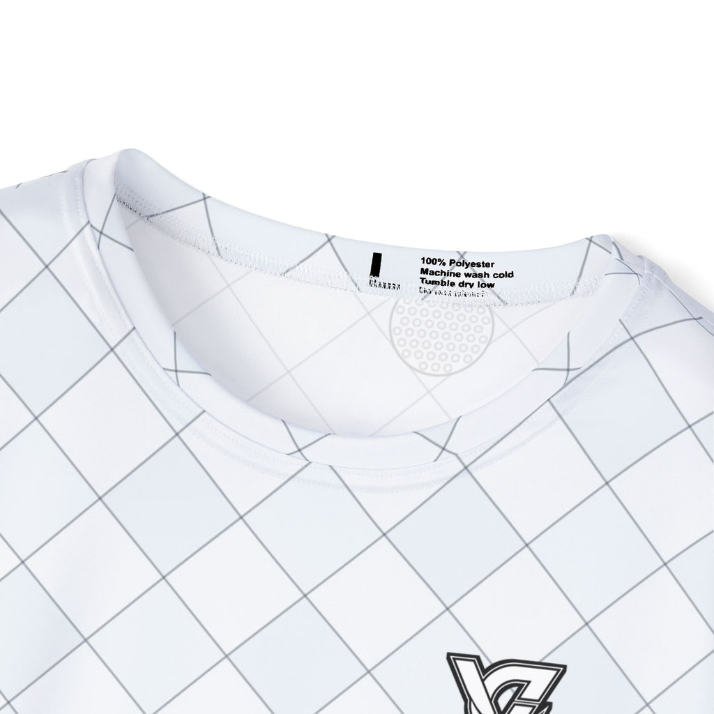 Golf Arctic White Dimple Links Men's Sports Jersey