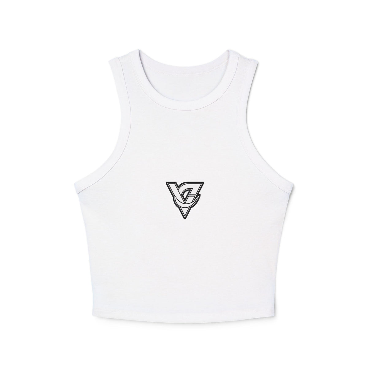 Bold V Emblem Women's Racerback Tank