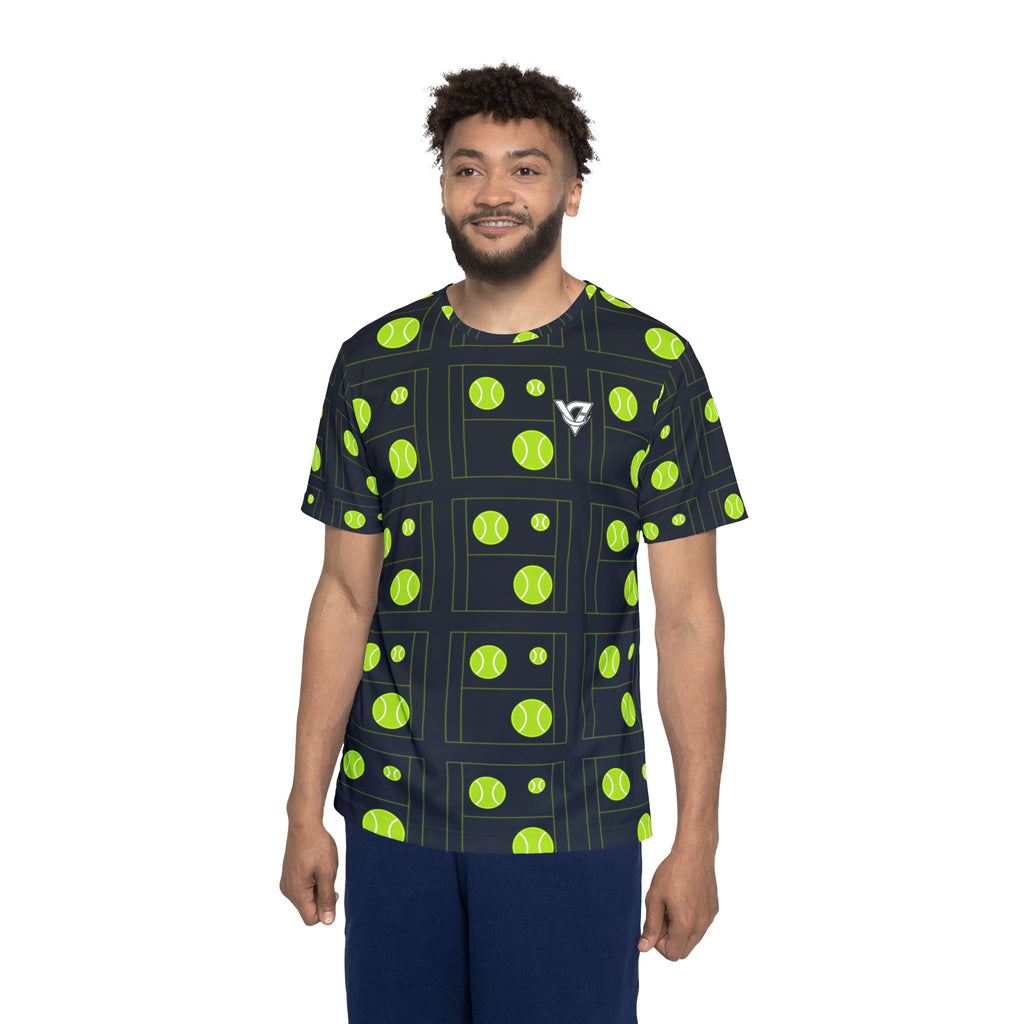 Tennis Volt Night Baseline Seam Men's Sports Jersey