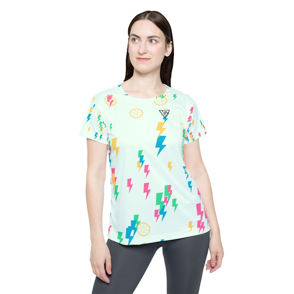 Cycling Mint Sorbet Bolt Strike Women's Sports Jersey